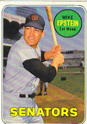 1969 Topps Baseball Cards      461A    Mike Epstein